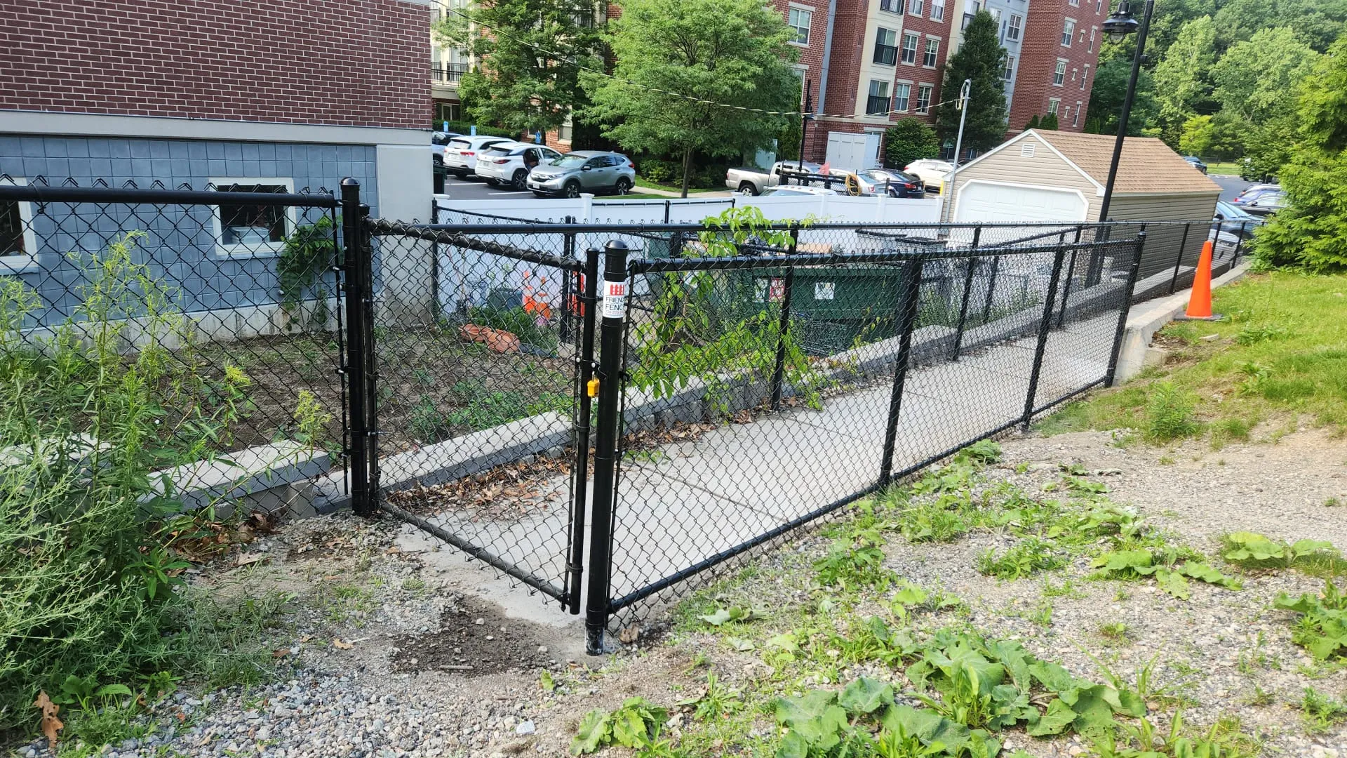 Chain link fence photo 2