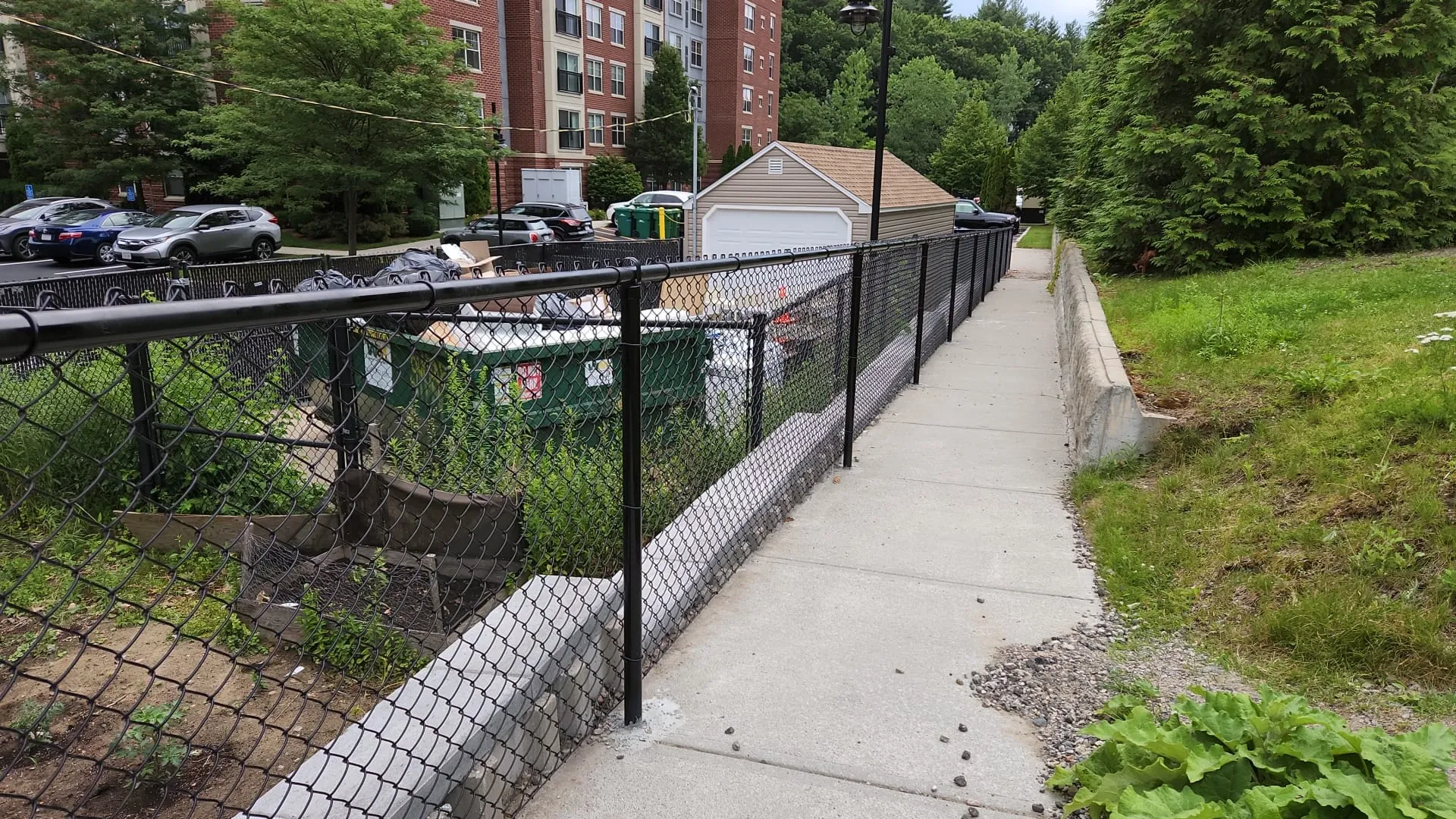 Chain link fence photo 4